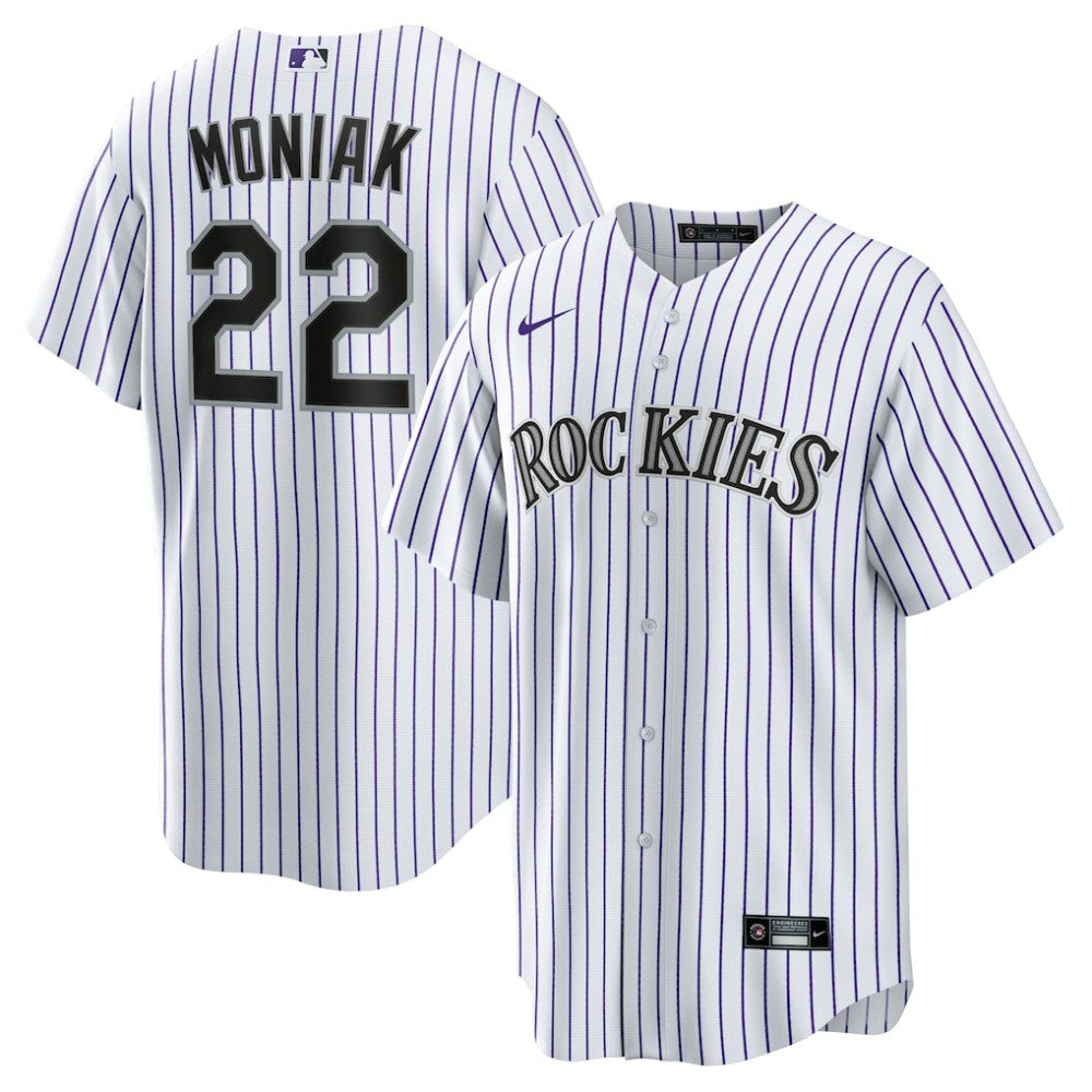 Mickey Moniak Colorado Rockies Home Replica Jersey - White | Nike