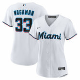 Eric Wagaman Miami Marlins Women's Home Replica Jersey - White | Nike