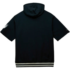 Las Vegas Raiders Pre-Game Short Sleeve Pullover Hoodie - Black for sale