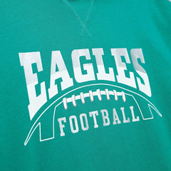 Philadelphia Eagles Pre-Game Short Sleeve Pullover Hoodie - Kelly Green sale