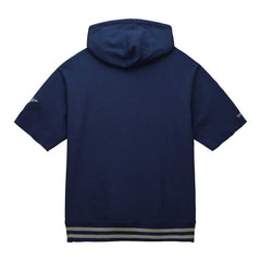 Dallas Cowboys Pre-Game Short Sleeve Pullover Hoodie - Navy for sale