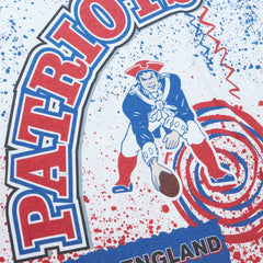 New England Patriots Team Burst Sublimated T-Shirt - White online