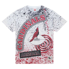 Arizona Cardinals Team Burst Sublimated T-Shirt - White cheap