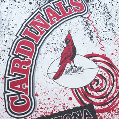 Arizona Cardinals Team Burst Sublimated T-Shirt - White cheap