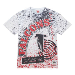 Atlanta Falcons Team Burst Sublimated T-Shirt - White for sale