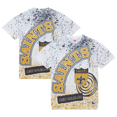 New Orleans Saints Team Burst Sublimated T-Shirt - White on sale
