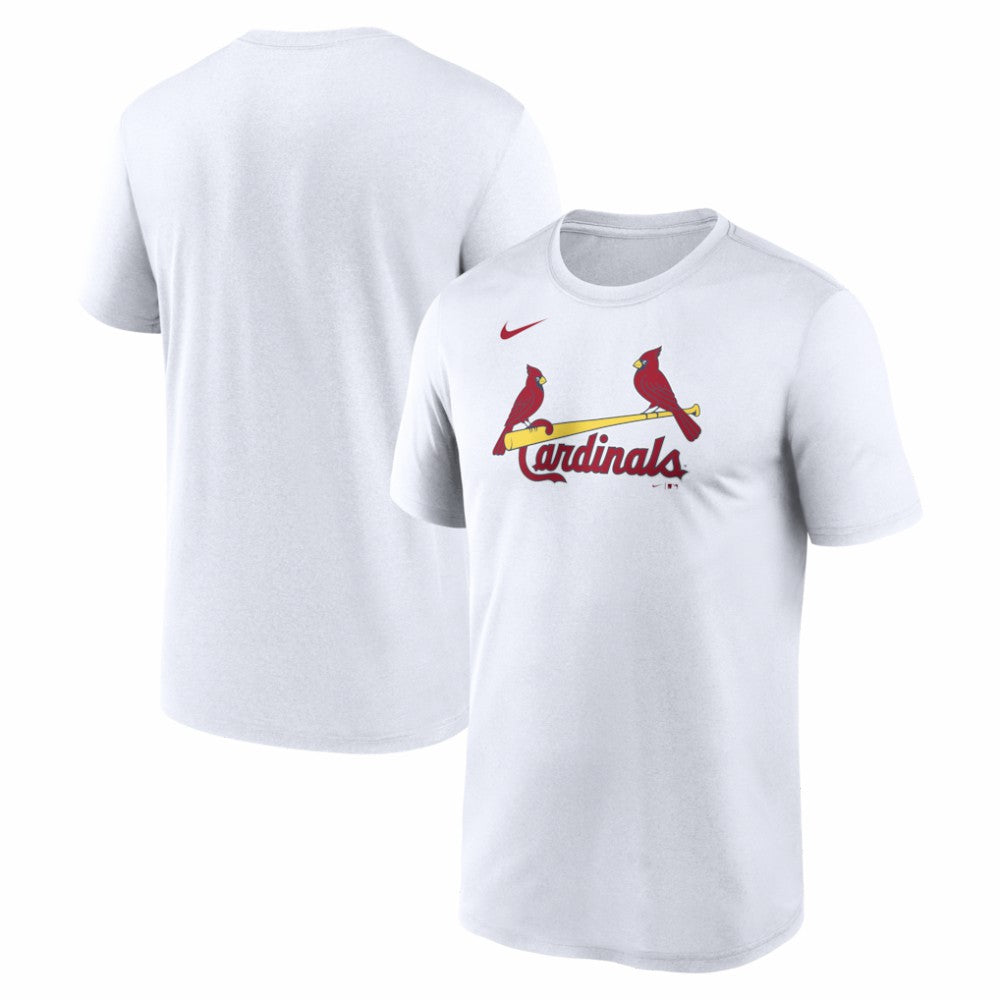 St. Louis Cardinals New Legend Wordmark Dri-FIT T-Shirt - White | Nike