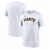 San Francisco Giants New Legend Wordmark Dri-FIT T-Shirt - White | Nike