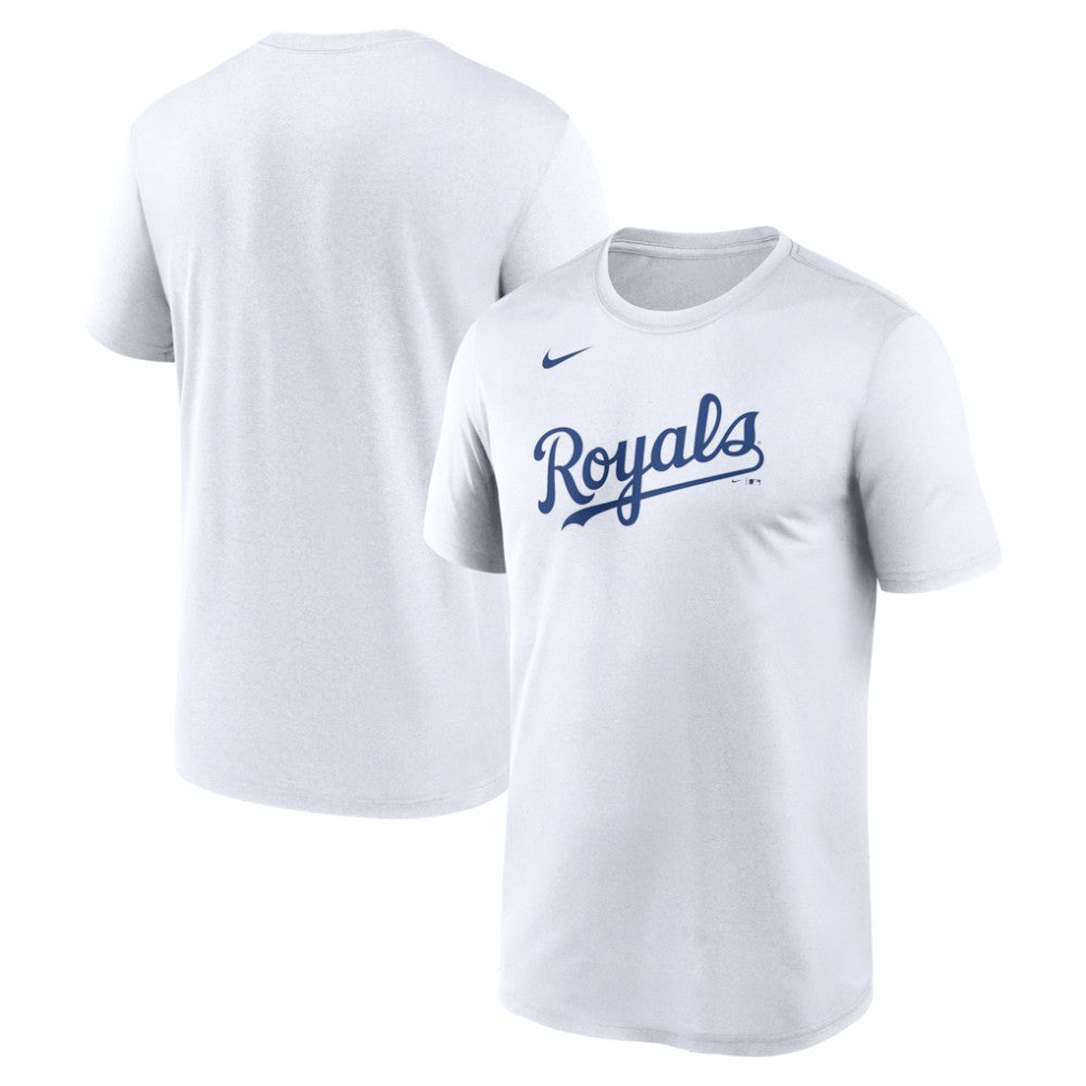 Kansas City Royals New Legend Wordmark Dri-FIT T-Shirt - White | Nike