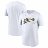 Athletics New Legend Wordmark Dri-FIT T-Shirt - White | Nike