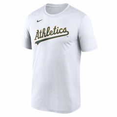 Athletics New Legend Wordmark Dri-FIT T-Shirt - White | Nike