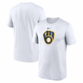 Milwaukee Brewers New Legend Dri-FIT T-Shirt - White | Nike