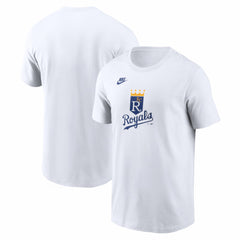 Kansas City Royals Cooperstown Collection Logo T-Shirt - White | Nike
