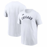 Chicago White Sox Cooperstown Collection Wordmark T-Shirt - White | Nike