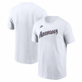 Arizona Diamondbacks Cooperstown Collection Wordmark T-Shirt - White | Nike