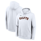 San Francisco Giants Dri-Fit Club Hoodie - White | Nike