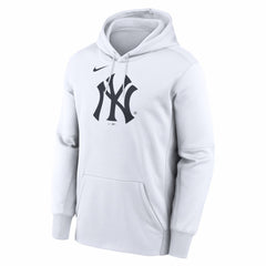 New York Yankees Logo Club Hoodie - White | Nike