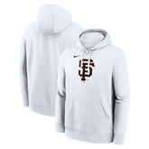 San Francisco Giants Logo Club Hoodie - White | Nike