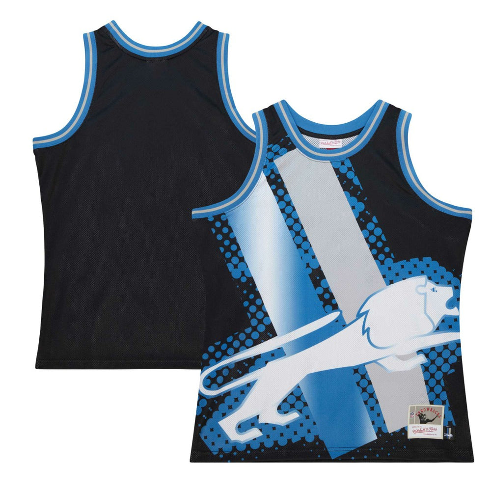 Detroit Lions Big Face 7.0 Fashion Tank Top - Black on sale