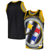 Pittsburgh Steelers Big Face 7.0 Fashion Tank Top - Black for sale