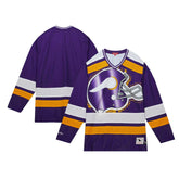 Minnesota Vikings Women's Big Face 7.0 Long Sleeve Jersey T-Shirt - Purple cheap