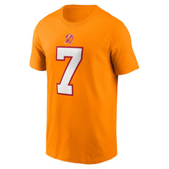 Bucky Irving Tampa Bay Buccaneers Player Name & Number T-Shirt - Orange | Nike outlet