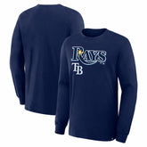 Tampa Bay Rays Lock-Up Legacy Long Sleeve T-Shirt - Navy