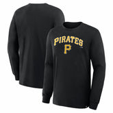 Pittsburgh Pirates Lock-Up Legacy Long Sleeve T-Shirt - Black
