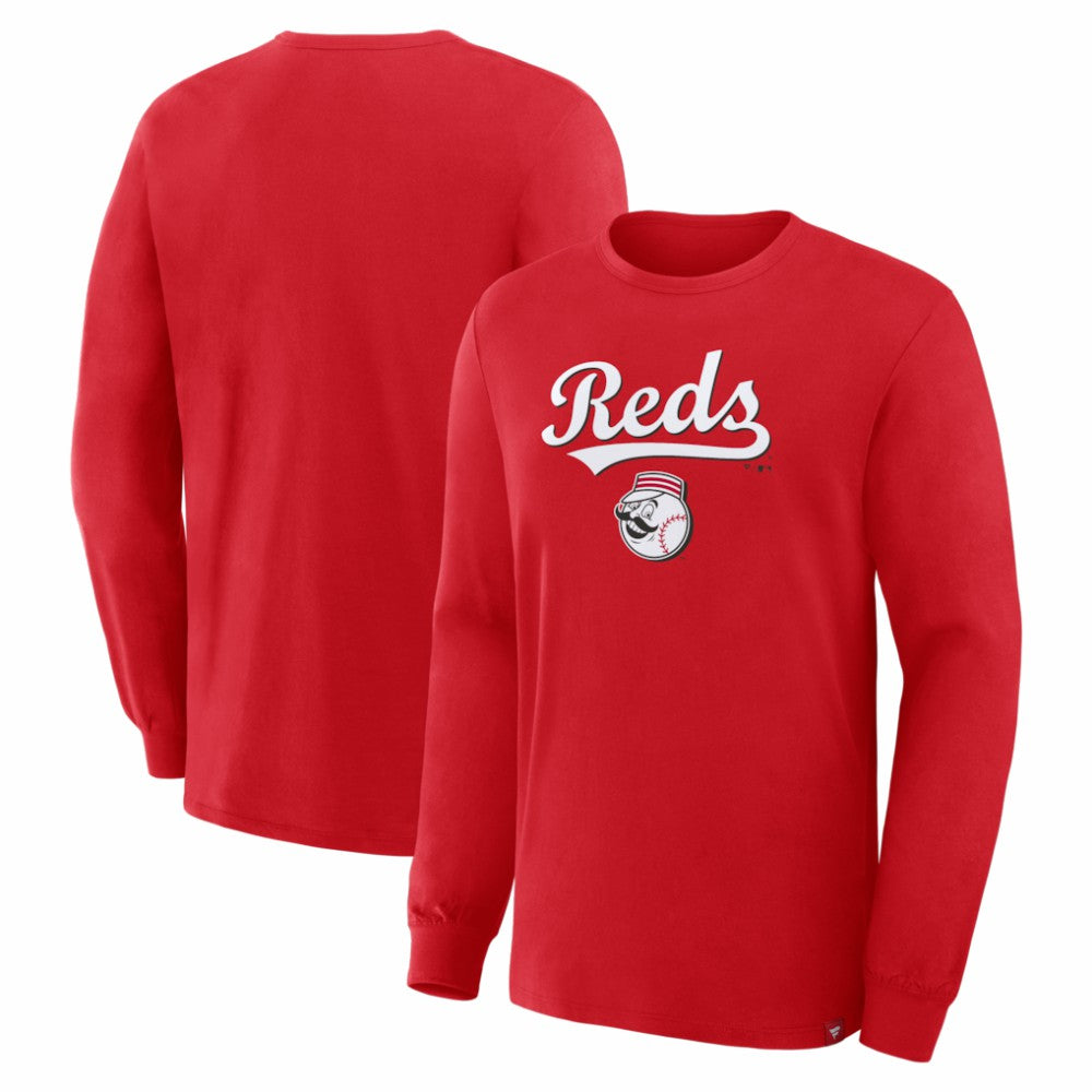 Cincinnati Reds Lock-Up Legacy Long Sleeve T-Shirt - Red