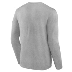 Athletics Logo Athletic Heart & Soul Long Sleeve T-Shirt - Heather Gray
