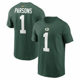 Micah Parsons Green Bay Packers Name & Number T-Shirt - Green | Nike online