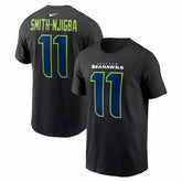 Jaxon Smith-Njigba Seattle Seahawks Carbon Name & Number T-Shirt - Black | Nike outlet