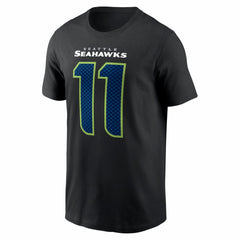 Jaxon Smith-Njigba Seattle Seahawks Carbon Name & Number T-Shirt - Black | Nike outlet