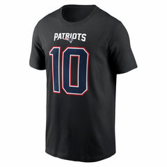 Drake Maye New England Patriots Carbon Name & Number T-Shirt - Black | Nike sale