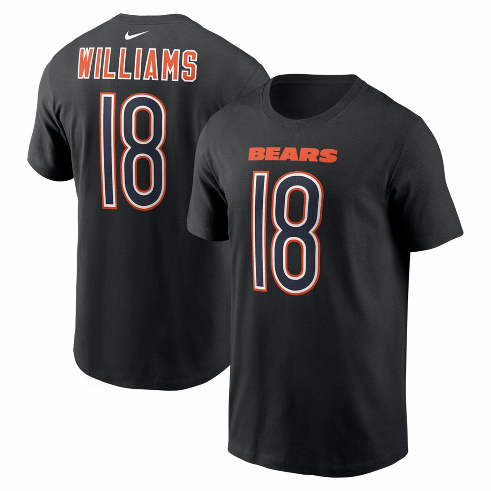 Caleb Williams Chicago Bears Carbon Name & Number T-Shirt - Black | Nike cheap
