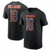 Caleb Williams Chicago Bears Carbon Name & Number T-Shirt - Black | Nike cheap
