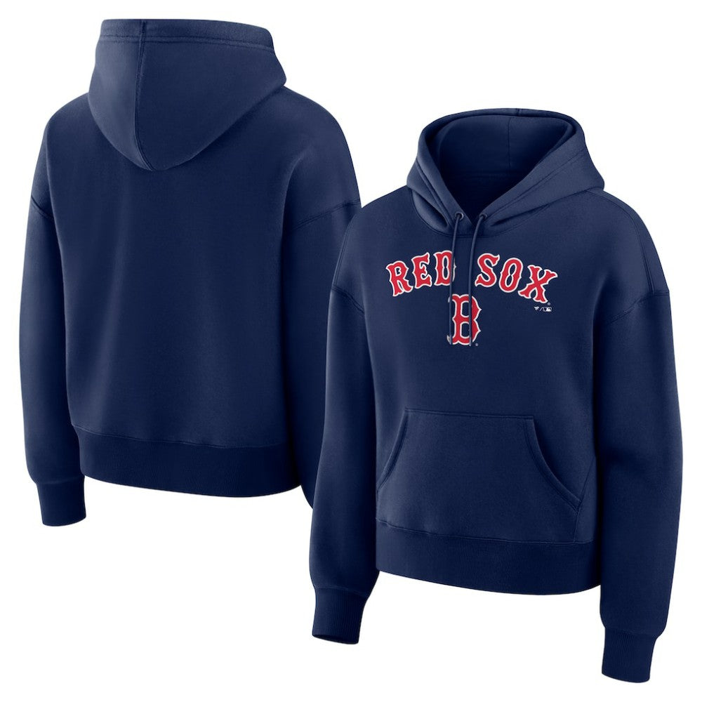Boston Red Sox Women's Lockup Legacy Fleece Hoodie - Navy