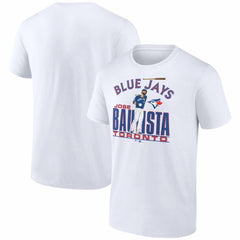 Jose Bautista Toronto Blue Jays Cooperstown Collection Player T-Shirt - White