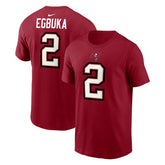 Emeka Egbuka Tampa Bay Buccaneers Player Name & Number T-Shirt - Red | Nike discount