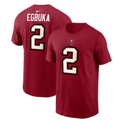 Emeka Egbuka Tampa Bay Buccaneers Player Name & Number T-Shirt - Red | Nike discount