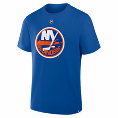 Matthew Schaefer New York Islanders Fanatics Authentic Stack Name & Number T-Shirt Royal