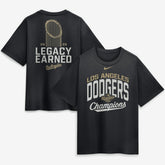 Los Angeles Dodgers 2026 Gold Collection Legacy Earned T-Shirt - Black | Nike