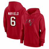 Baker Mayfield Tampa Bay Buccaneers Women's Player Name & Number Fleece Hoodie - Red | Nike online