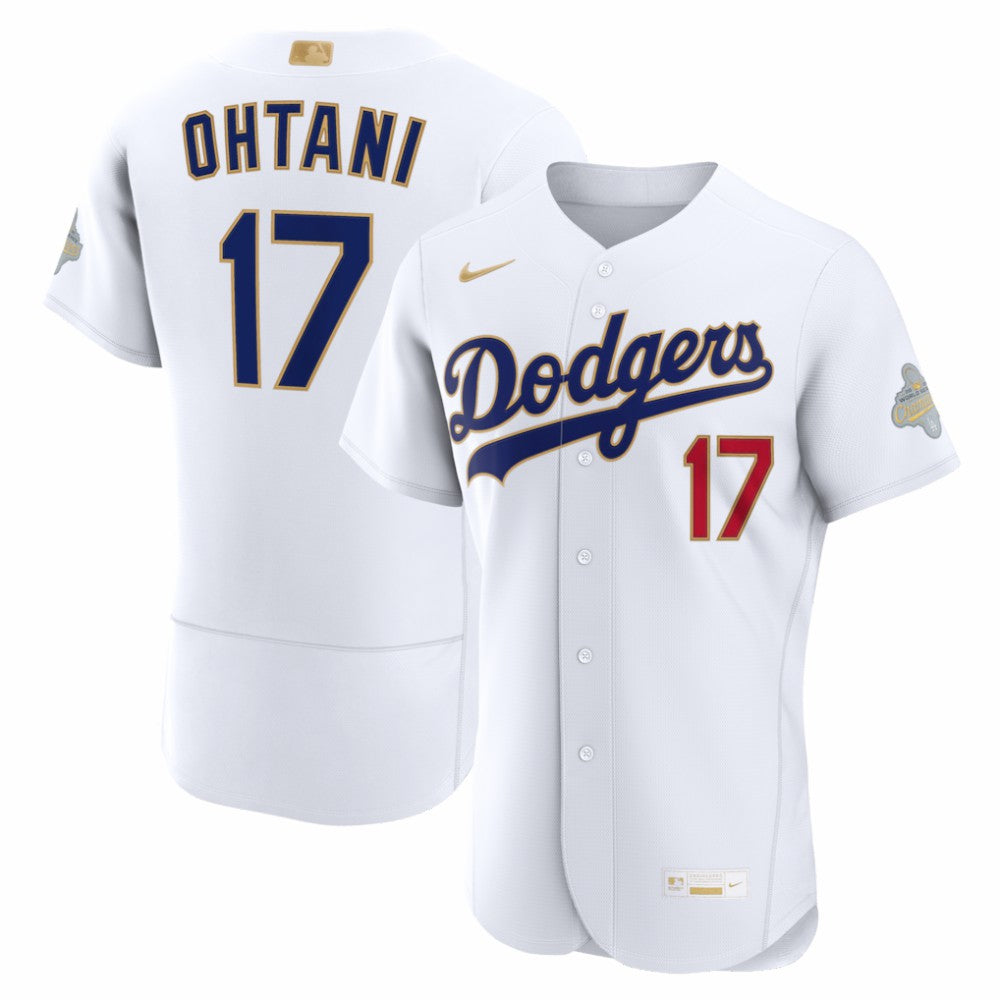 Shohei Ohtani Los Angeles Dodgers 2026 Gold Collection Authentic Jersey - White | Nike