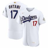 Shohei Ohtani Los Angeles Dodgers 2026 Gold Collection Authentic Jersey - White | Nike