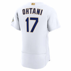Shohei Ohtani Los Angeles Dodgers 2026 Gold Collection Authentic Jersey - White | Nike