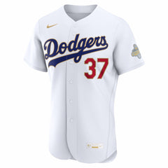 Teoscar Hernández Los Angeles Dodgers 2026 Gold Collection Authentic Jersey - White | Nike