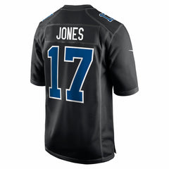 Daniel Jones Indianapolis Colts Fashion Game Jersey - Carbon Black | Nike outlet