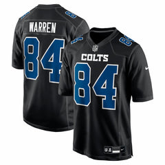 Tyler Warren Indianapolis Colts Fashion Game Jersey - Carbon Black | Nike online
