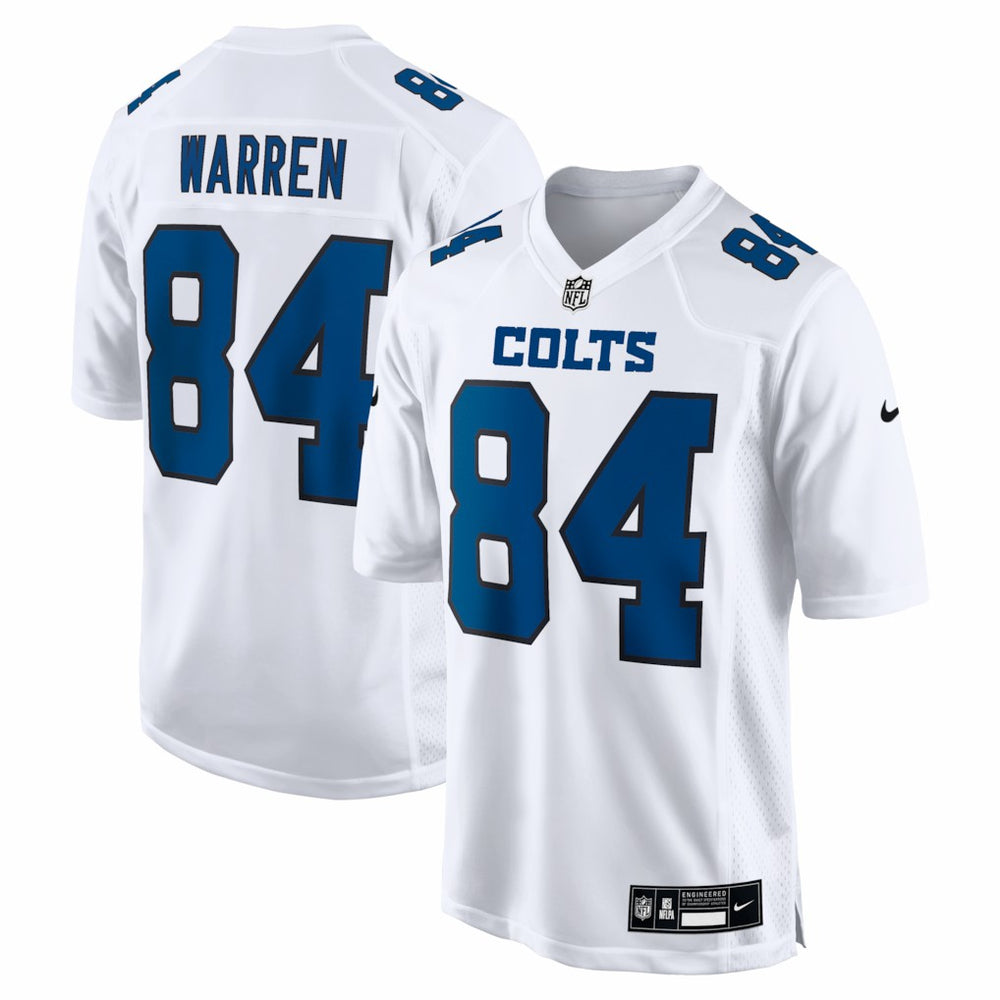 Tyler Warren Indianapolis Colts Fashion Game Jersey - Tundra White | Nike discount